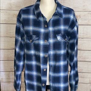 Blue Plaid Flannel